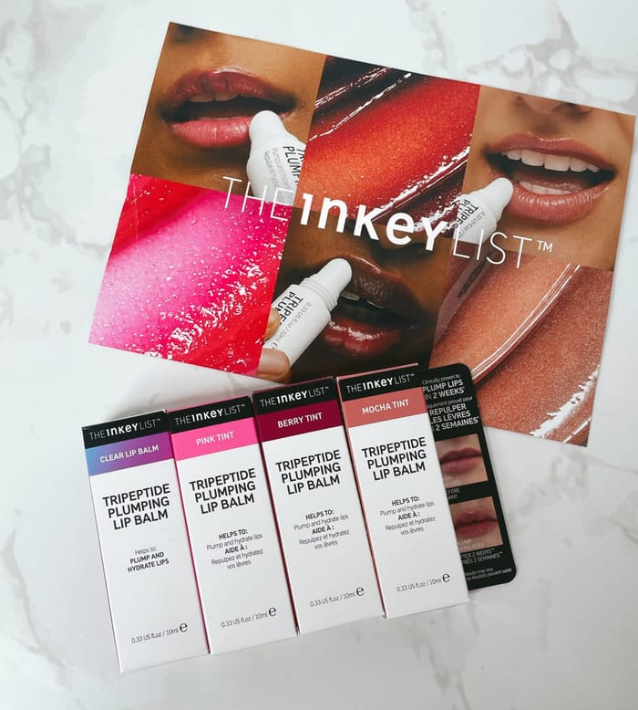 The Inkey List Tripeptide Plumping Lip Balms - A Natural Way To Fuller Lips?